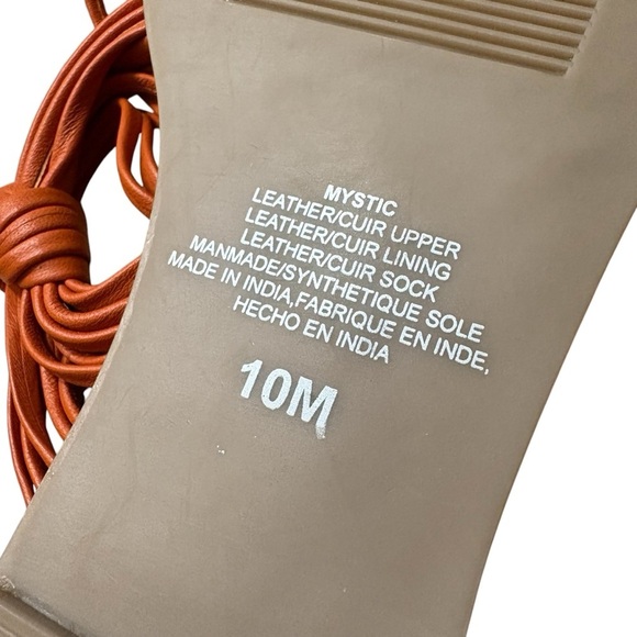 ATHROPOLOGIE MATISSE Orange Sandals NEW Size 10 — GORGEOUS SUMMER STAPLE!!! - Picture 9 of 9